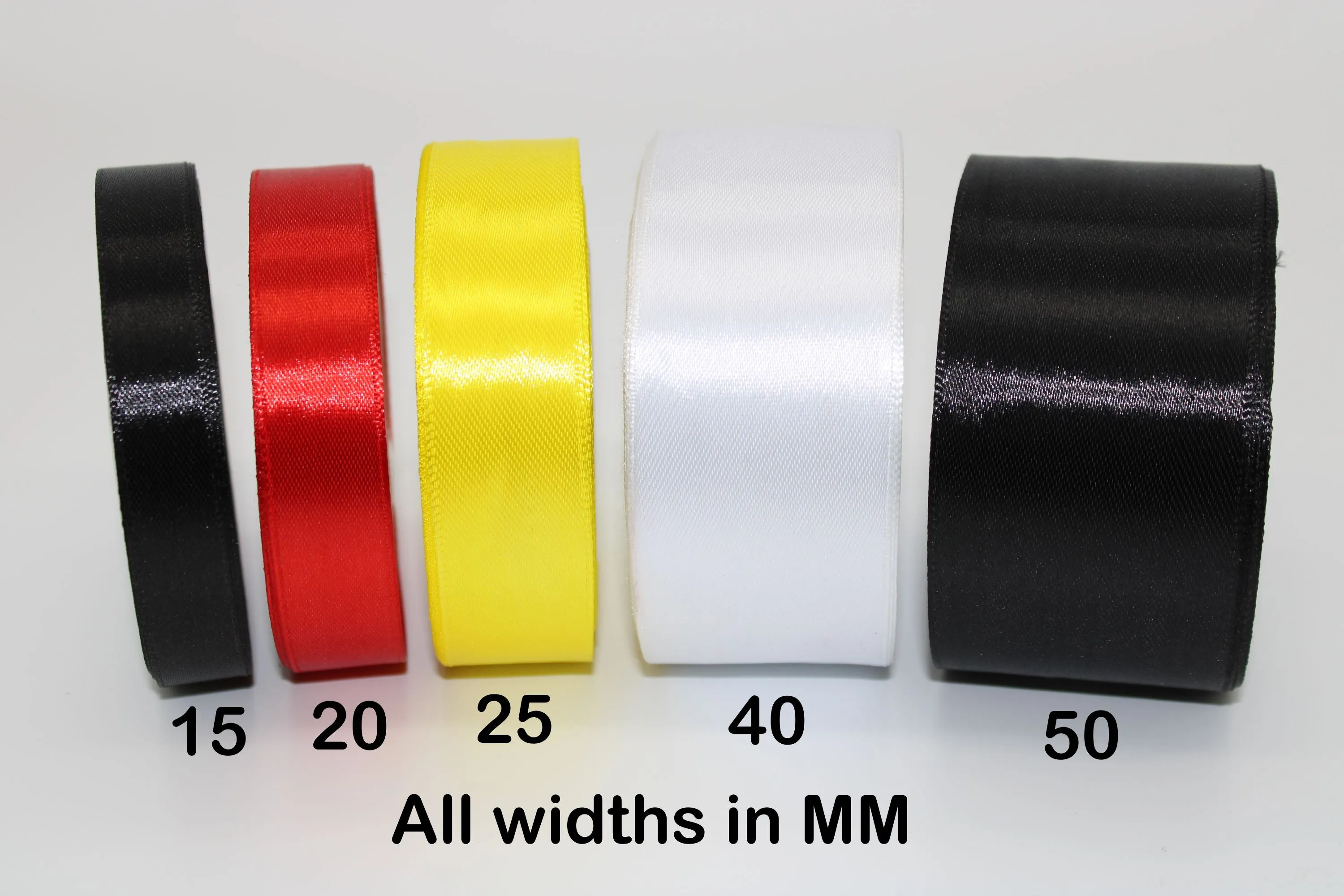 Peach, 29,  Single face Ribbon available in 15, 20, 25, 40, and 50 mm for Ribbon Skirts, Shirts, Crafts, Weddings and gifts