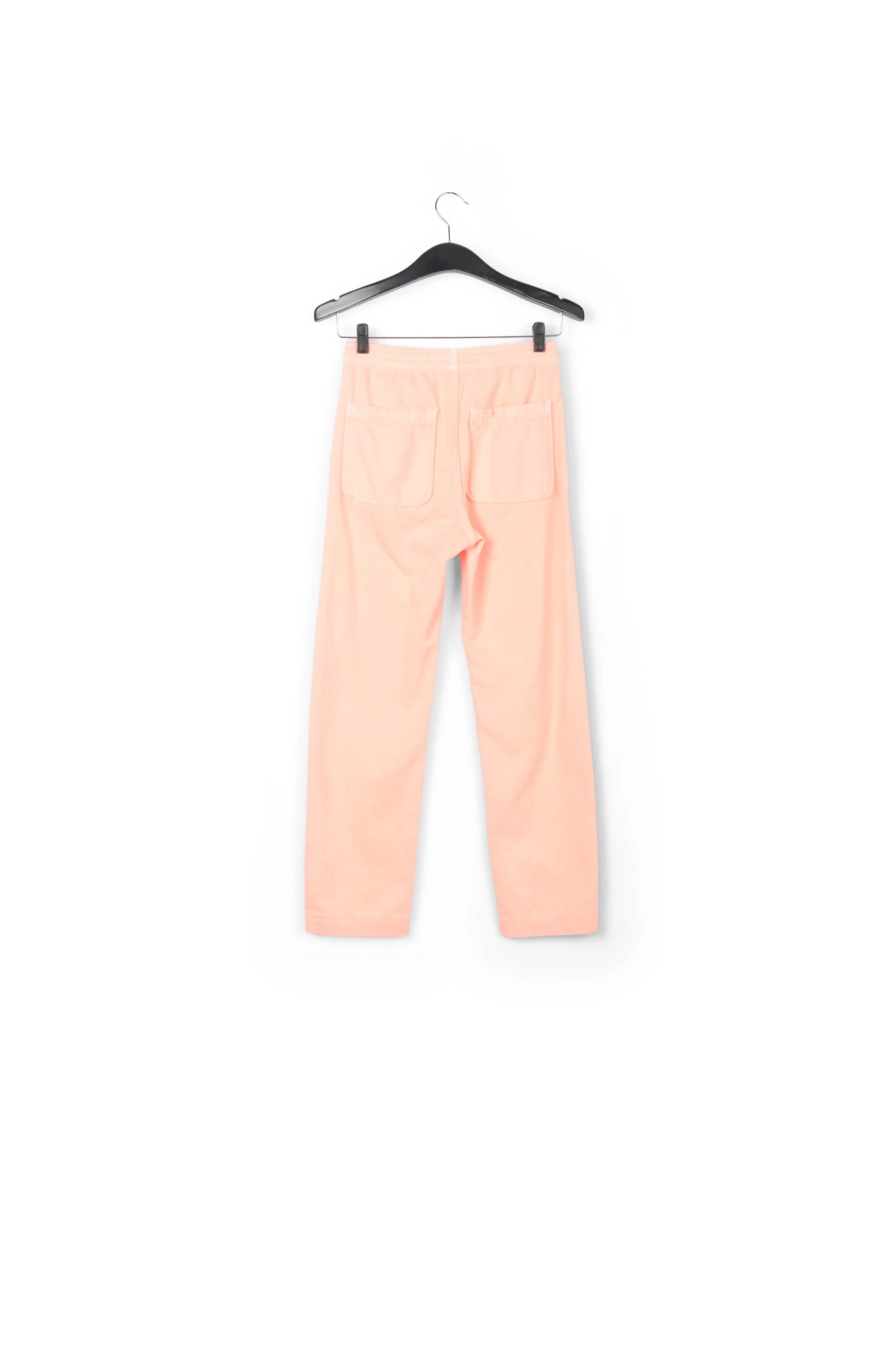 Peach boyfriend-fit jeans
