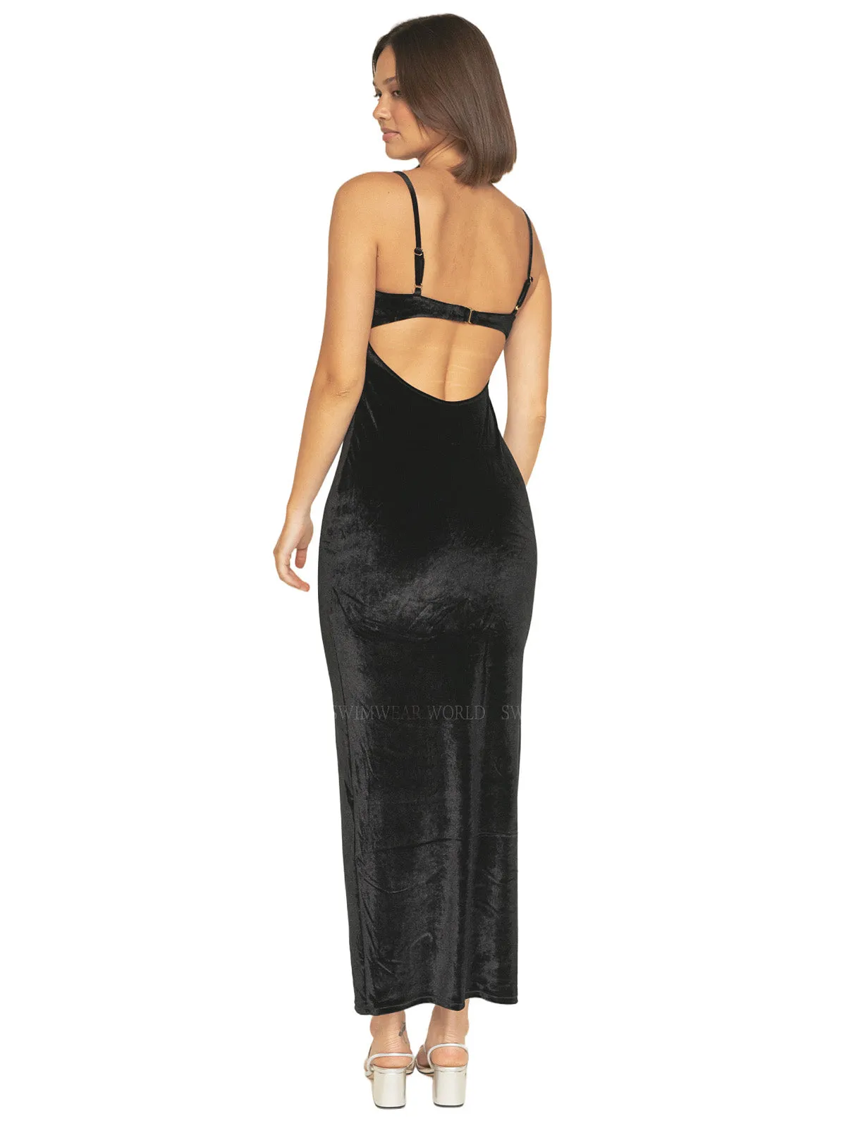 Petal Long Slip Dress ::RET