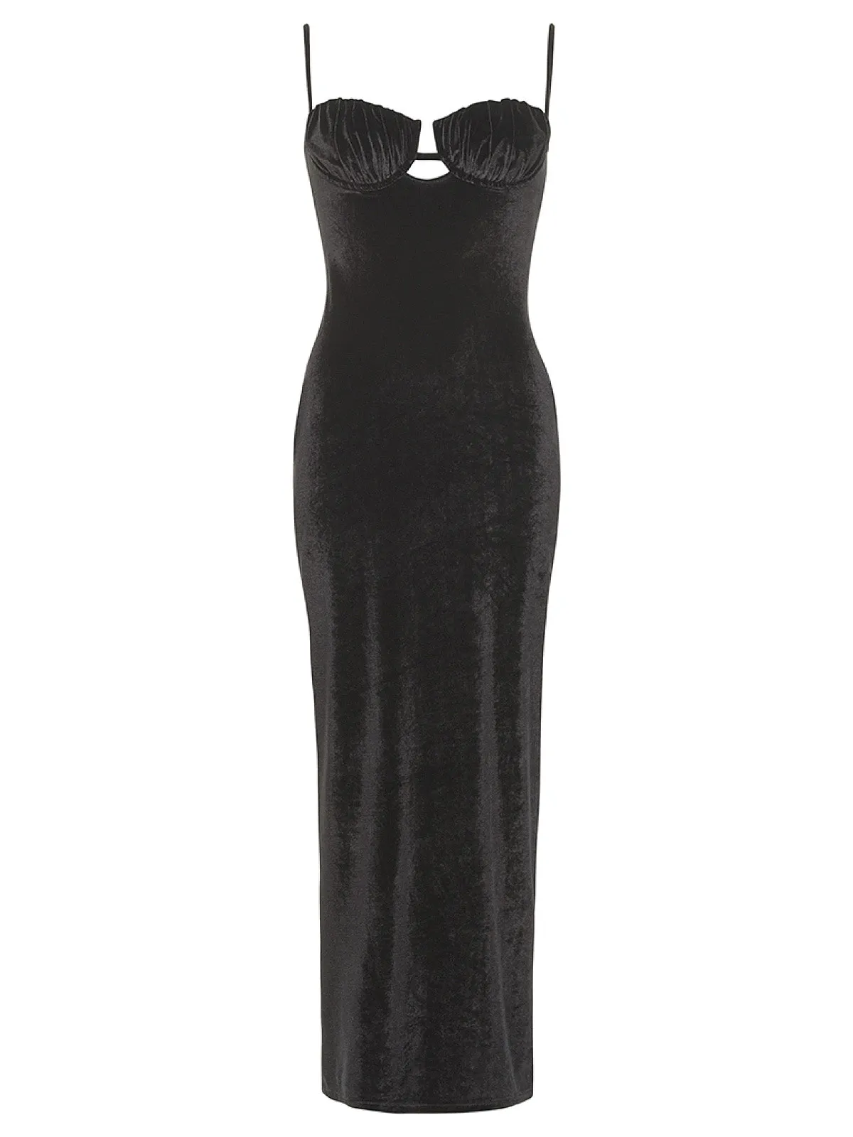 Petal Long Slip Dress ::RET