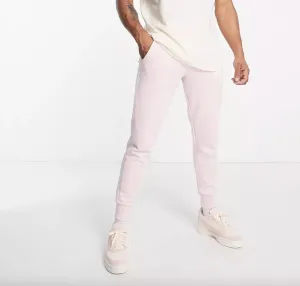 PUMA Mens Pink Small Logo Trackies Size M (New)