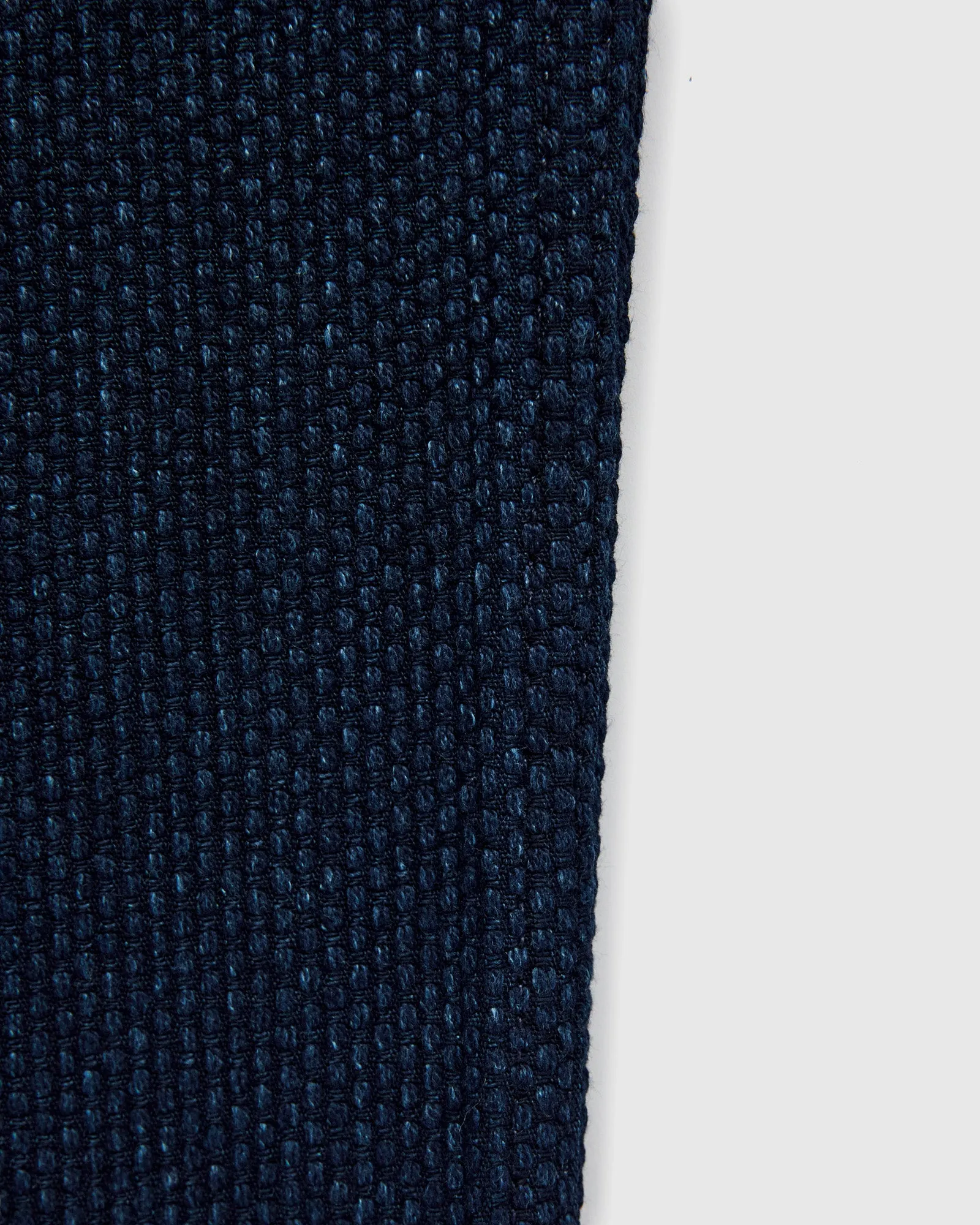 "Indigo Sashiko" 12.5oz Jacquard Denim - Strong Guy Fit