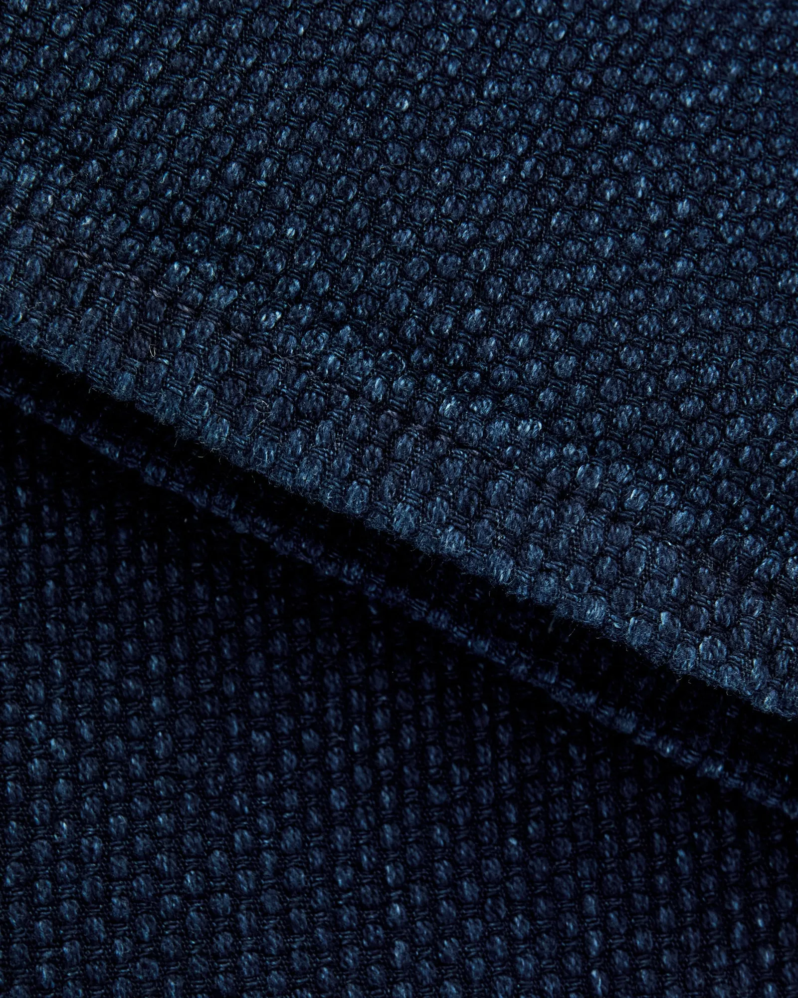 "Indigo Sashiko" 12.5oz Jacquard Denim - Weird Guy Fit