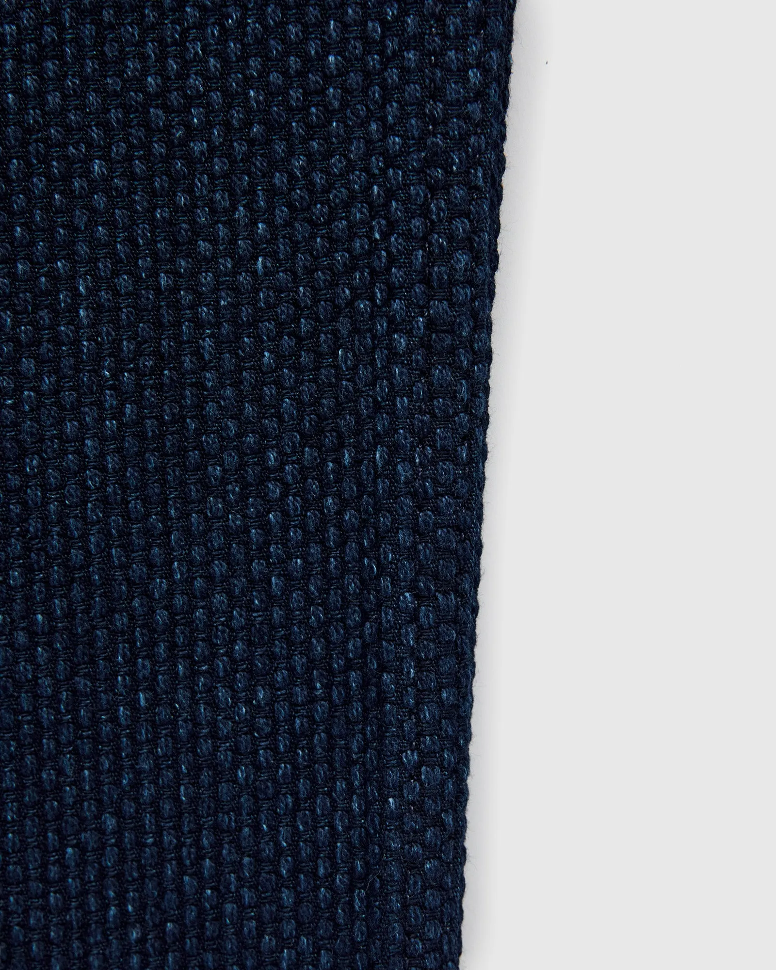 "Indigo Sashiko" 12.5oz Jacquard Denim - Weird Guy Fit