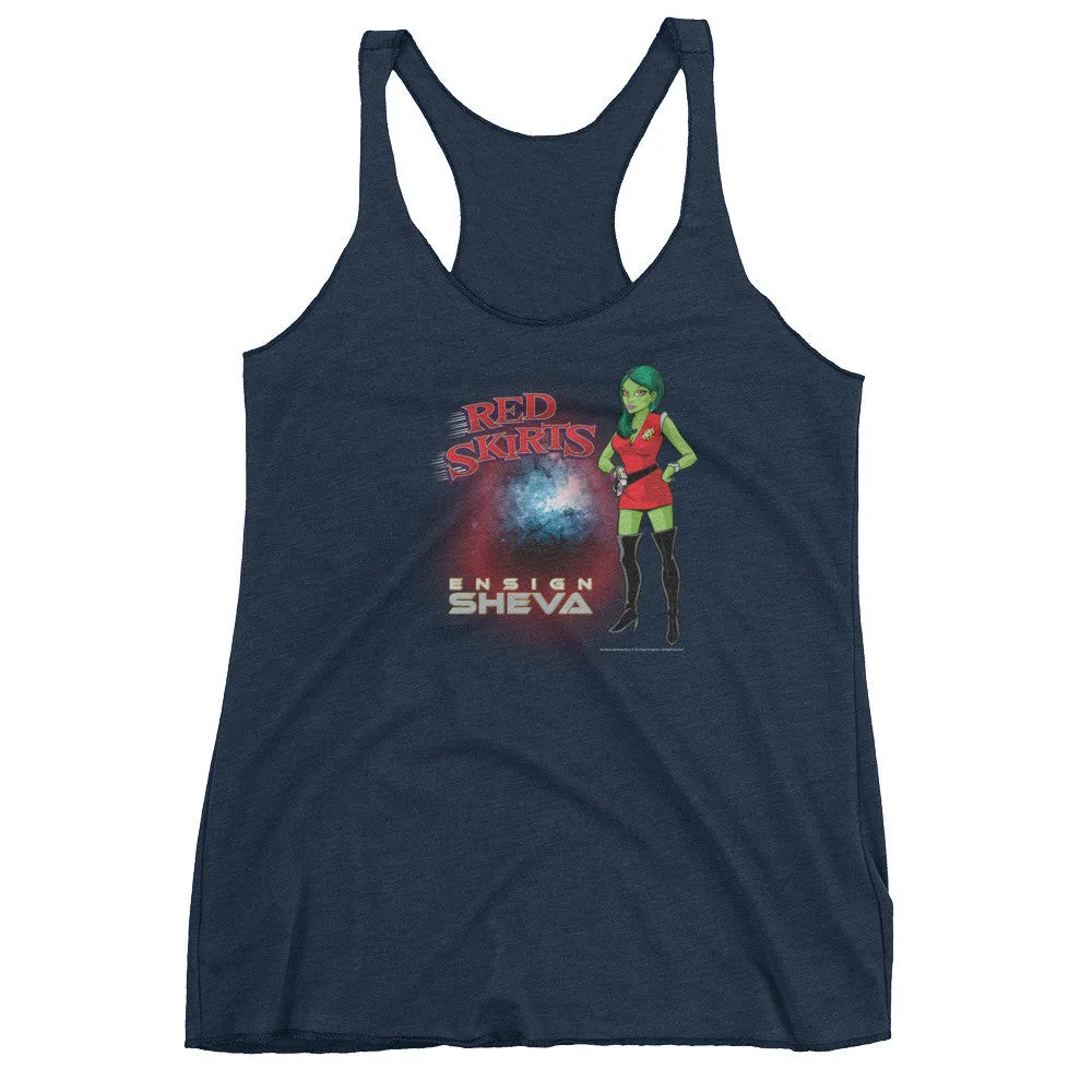 Red Skirts: Ensign Sheva Racerback Tank Top