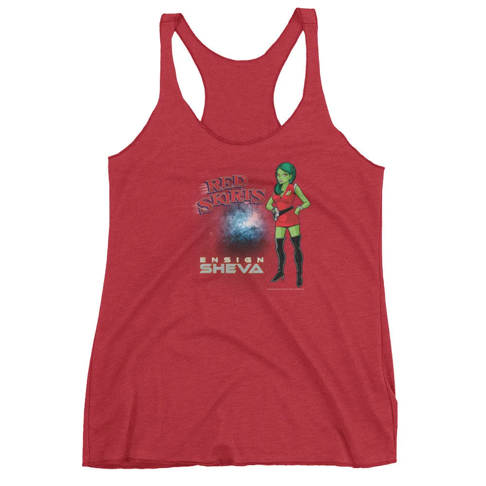 Red Skirts: Ensign Sheva Racerback Tank Top