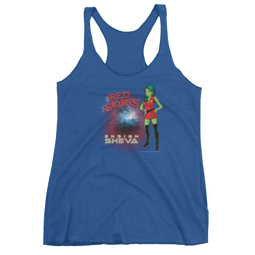 Red Skirts: Ensign Sheva Racerback Tank Top