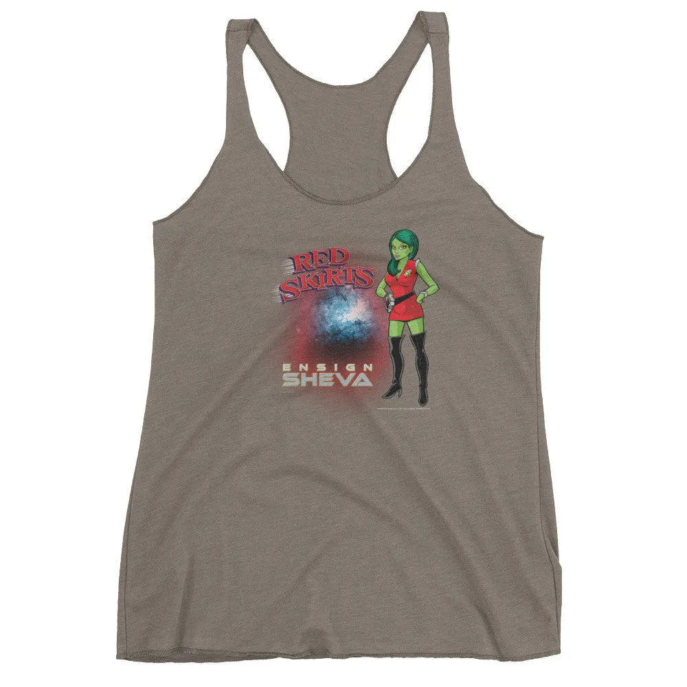 Red Skirts: Ensign Sheva Racerback Tank Top