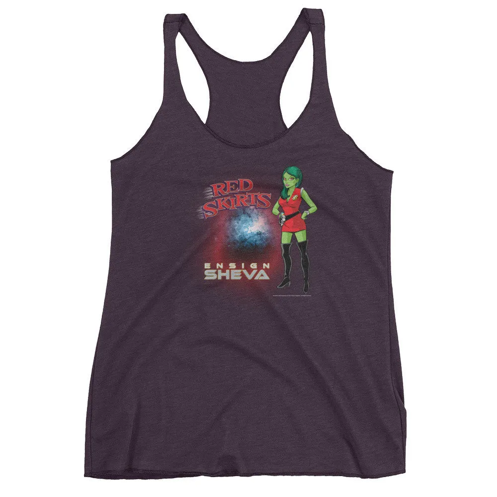 Red Skirts: Ensign Sheva Racerback Tank Top