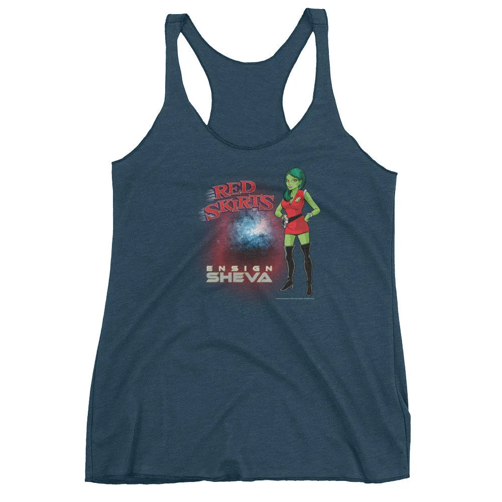 Red Skirts: Ensign Sheva Racerback Tank Top