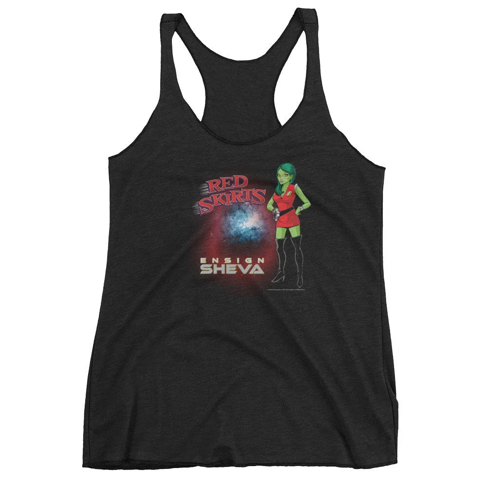 Red Skirts: Ensign Sheva Racerback Tank Top