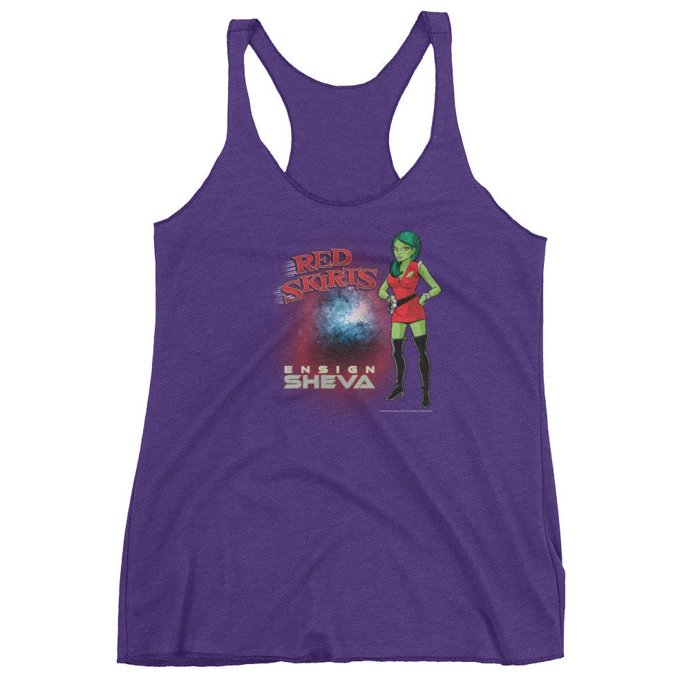 Red Skirts: Ensign Sheva Racerback Tank Top