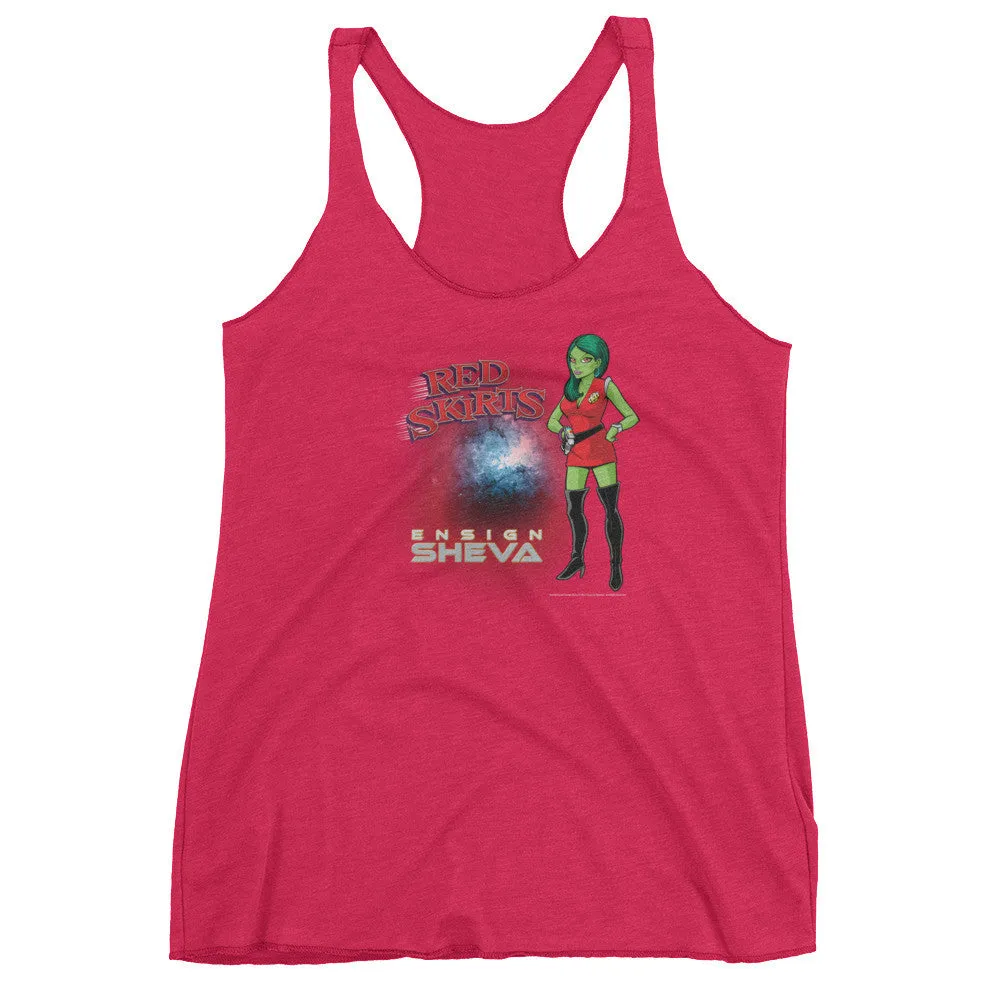 Red Skirts: Ensign Sheva Racerback Tank Top