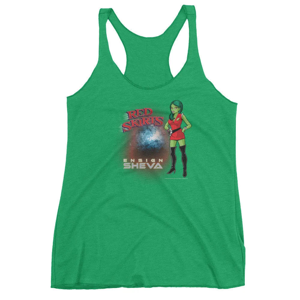 Red Skirts: Ensign Sheva Racerback Tank Top