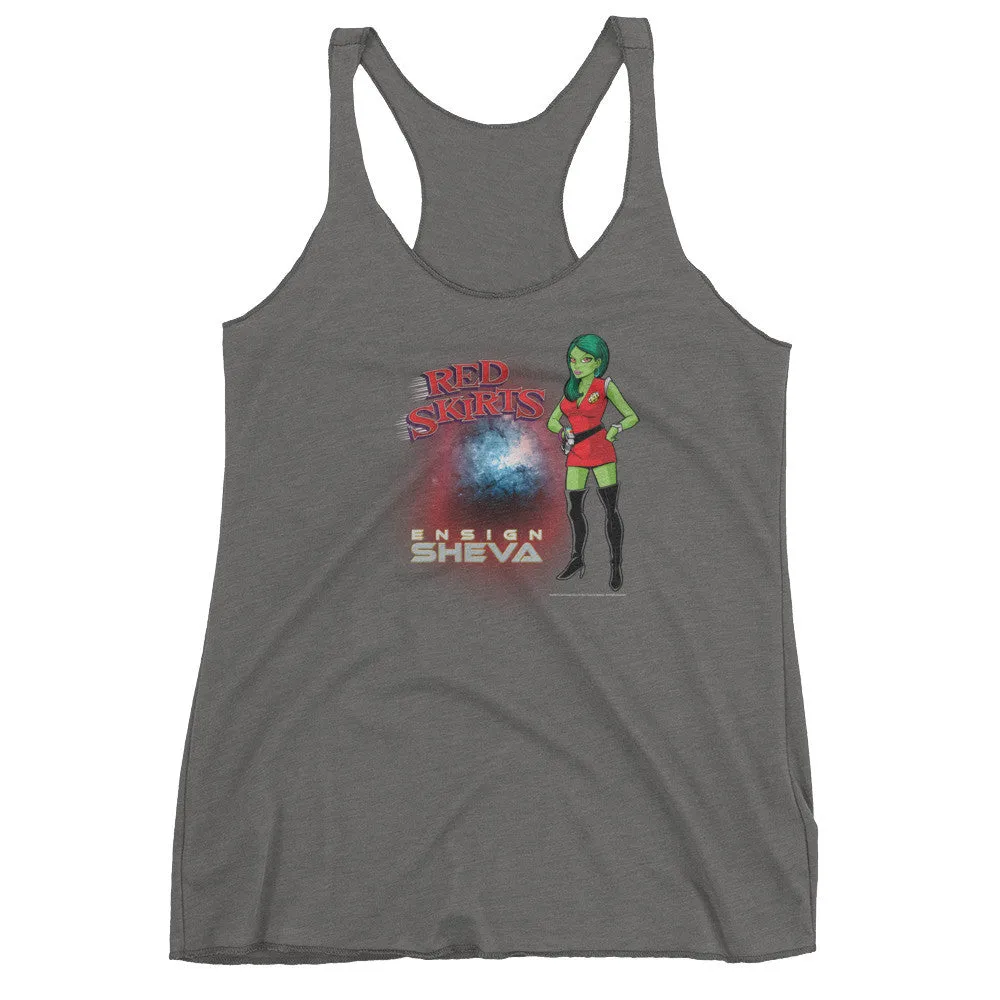 Red Skirts: Ensign Sheva Racerback Tank Top