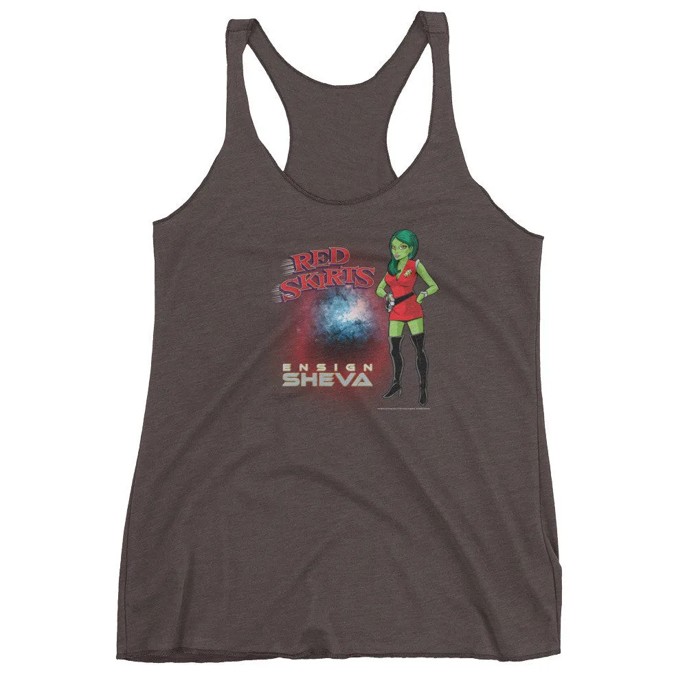Red Skirts: Ensign Sheva Racerback Tank Top