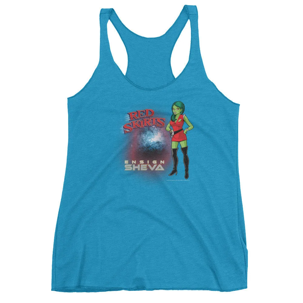 Red Skirts: Ensign Sheva Racerback Tank Top
