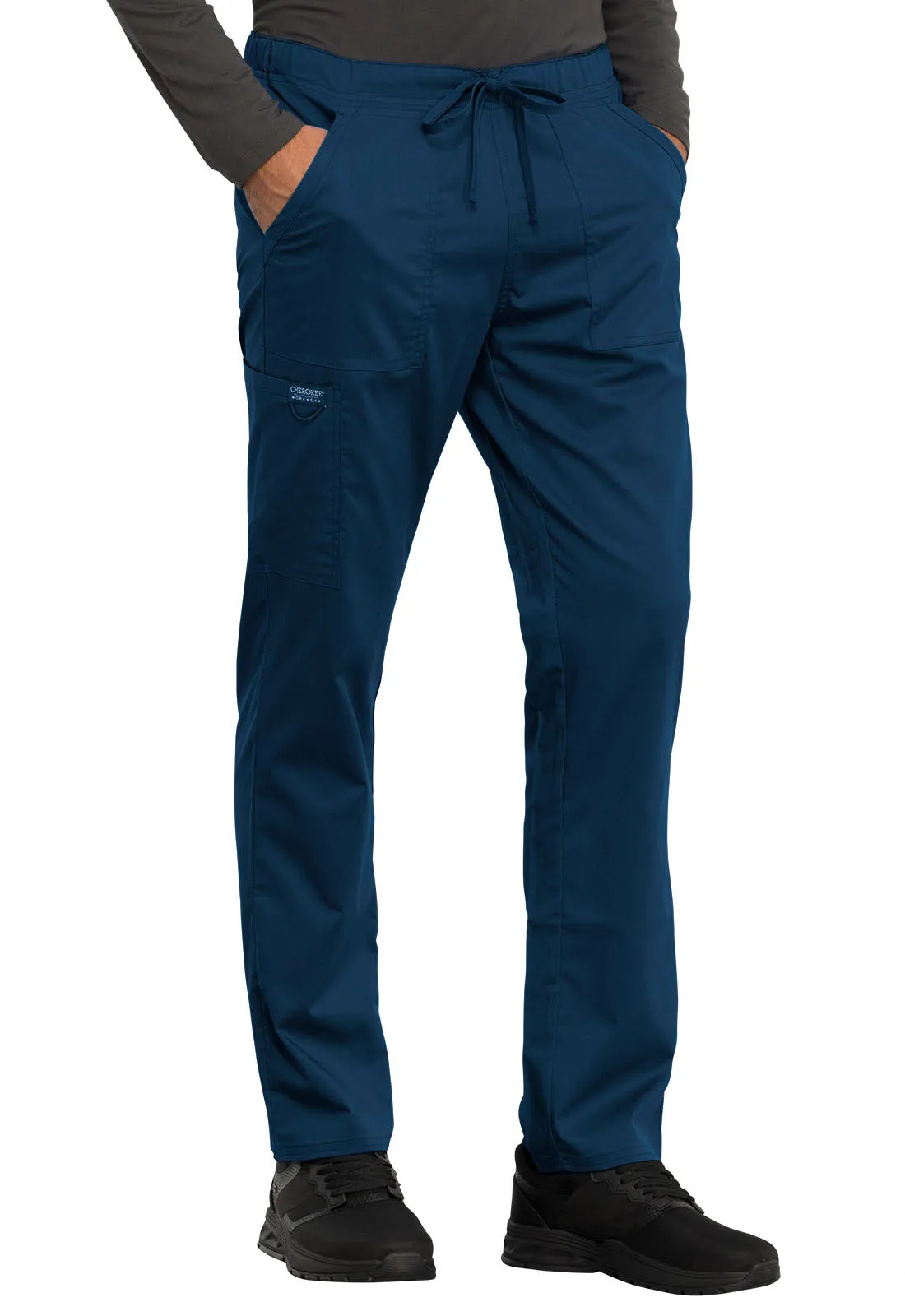 Revolution WW020 Unisex Tapered Leg Drawstring Pants Navy