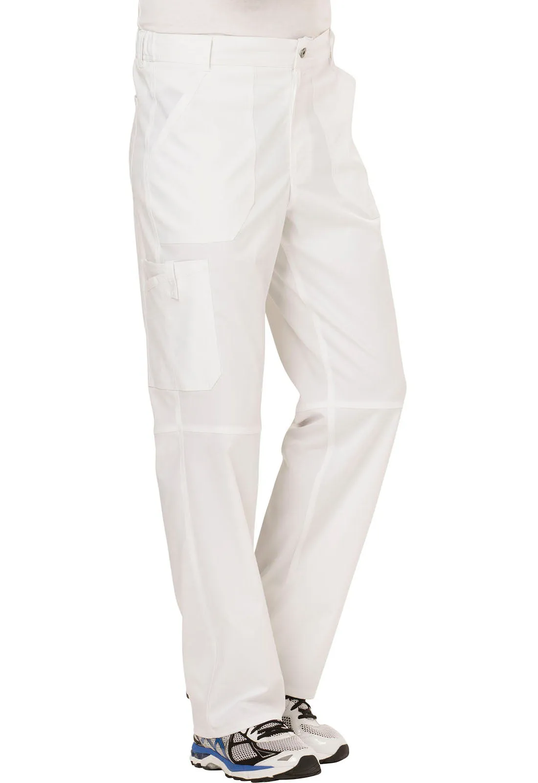Revolution WW140 Men's Fly Front Pants White