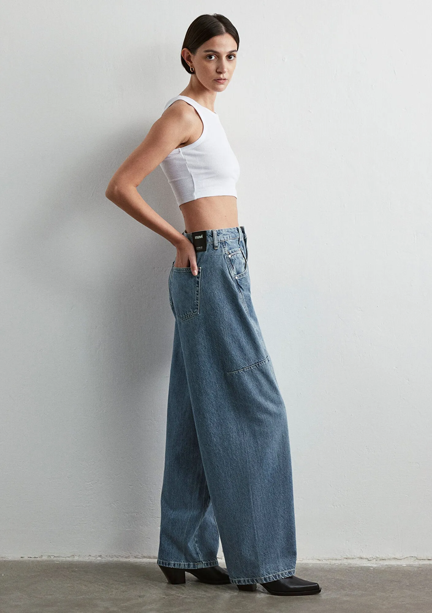 Rosalie Mid Used Icon Jean Pants