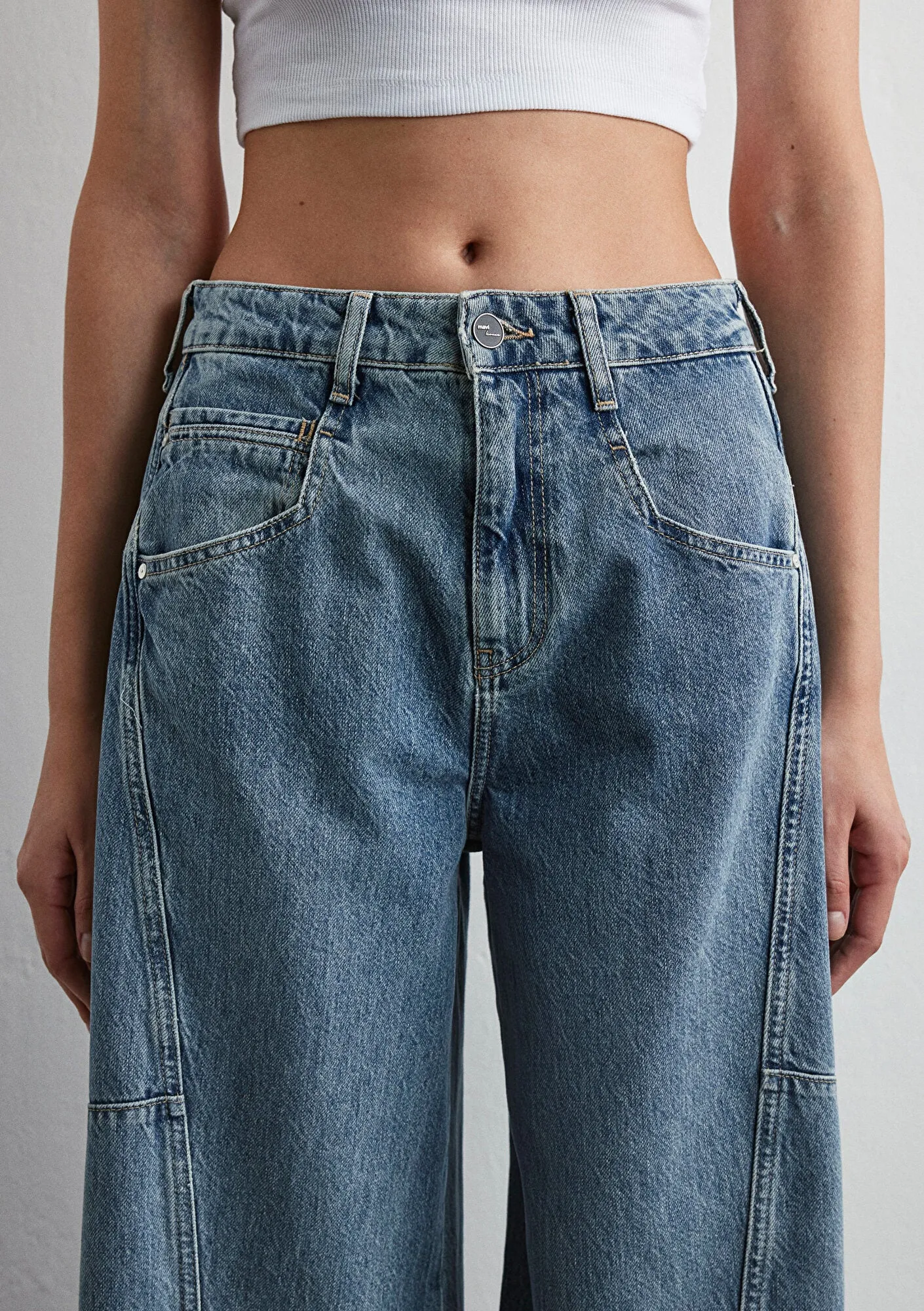 Rosalie Mid Used Icon Jean Pants