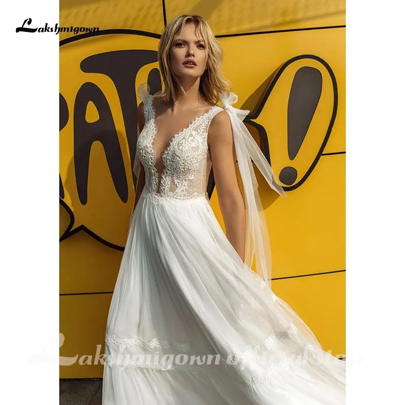 Roycebridal Elegant Satin Wedding Dresses Spaghetti Straps Bride Gown