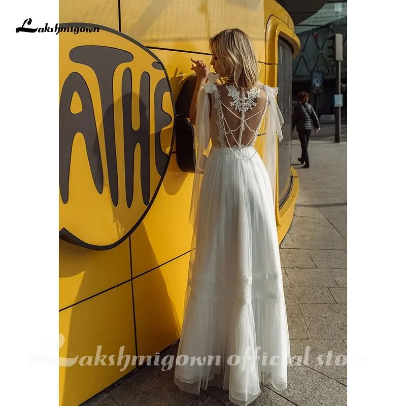 Roycebridal Elegant Satin Wedding Dresses Spaghetti Straps Bride Gown