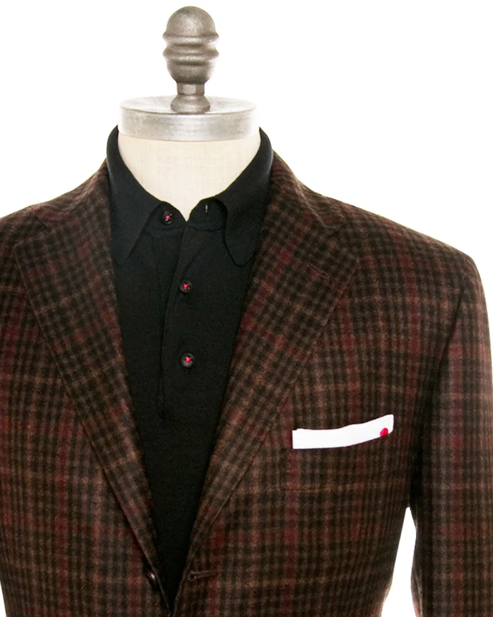 Rust and Chocolate Plaid Sportcoat