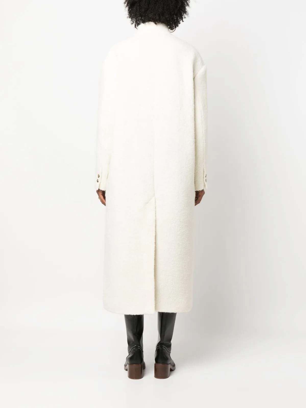 Sabine Wool Single Breasted Coat