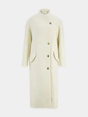 Sabine Wool Single Breasted Coat