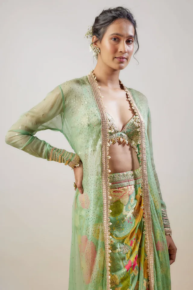 Saisha Drape Skirt