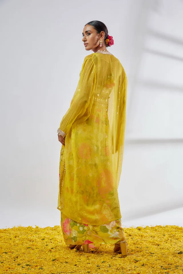 Saisha Drape Skirt