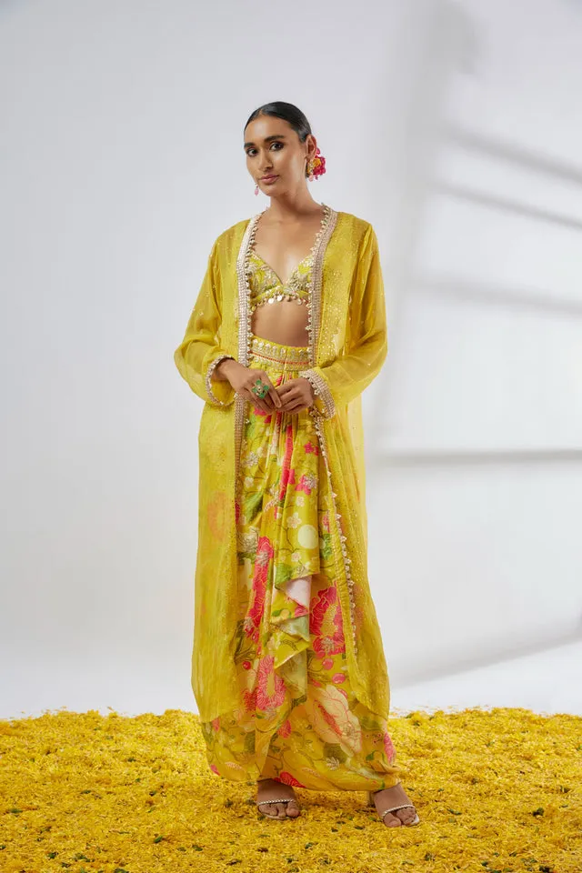 Saisha Drape Skirt