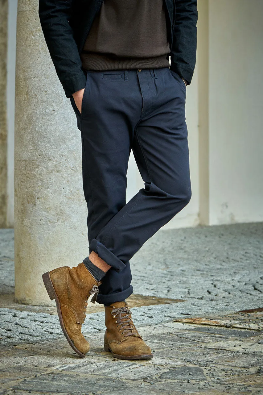 Scarti Lab x Sunsetstar Anniversary Chinos 133-SM981 Selvedge Canvas Steel