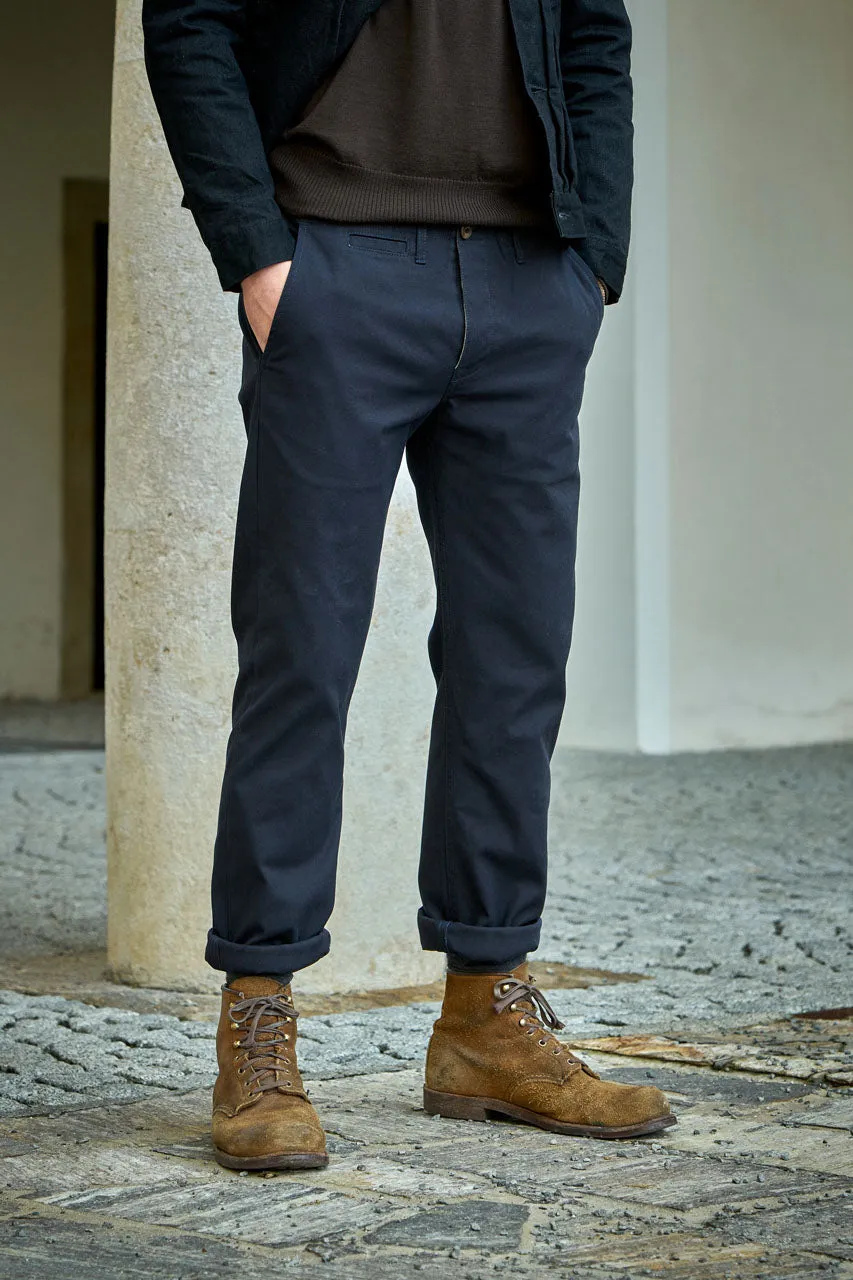 Scarti Lab x Sunsetstar Anniversary Chinos 133-SM981 Selvedge Canvas Steel