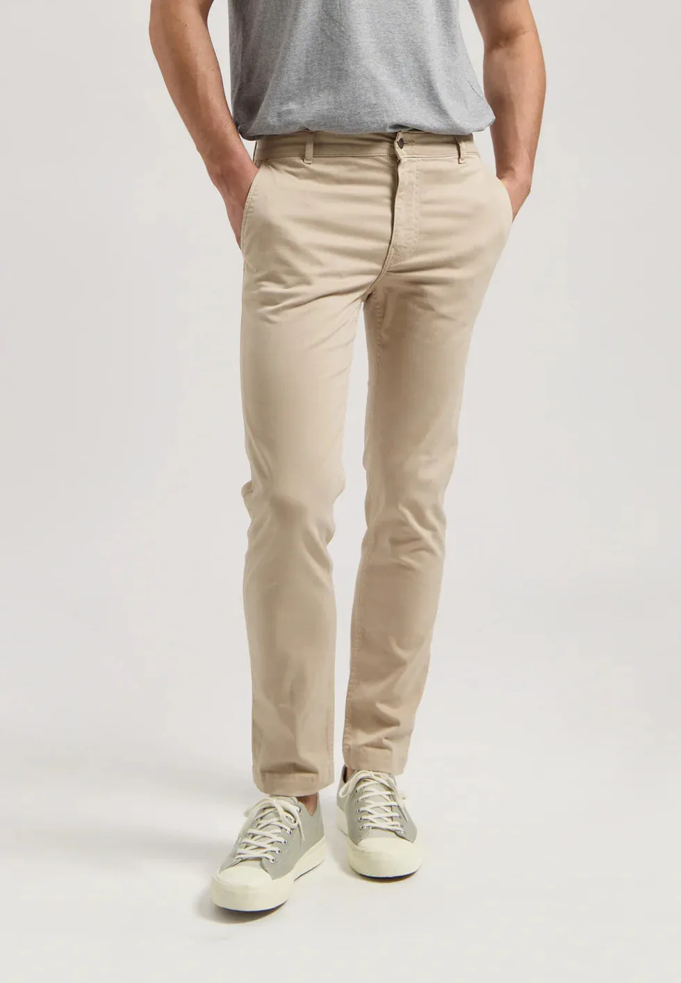 Scott Mid Tapered Pants Sand