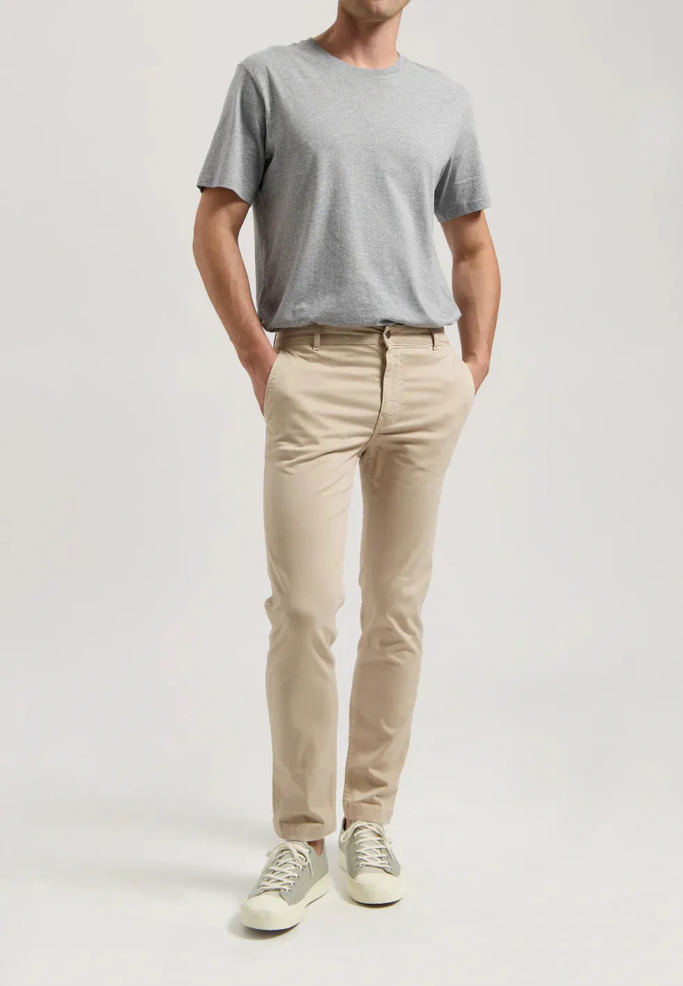 Scott Mid Tapered Pants Sand