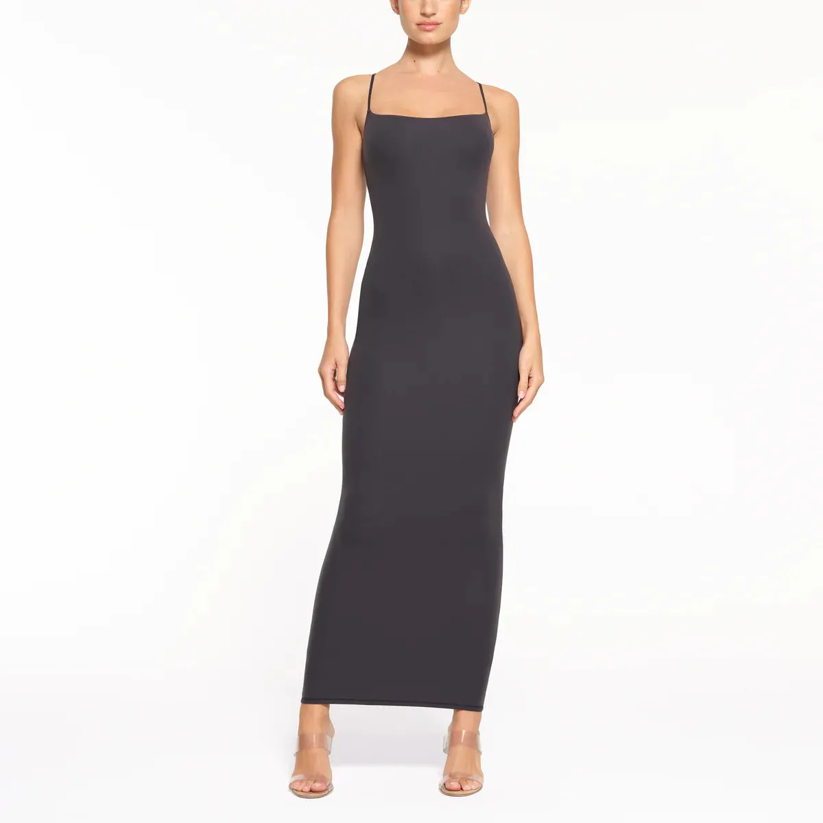 Skims - Fits Everybody Long Slip Dress Graphite