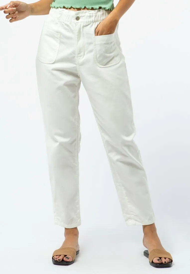 Slouchy Paperbag Denim