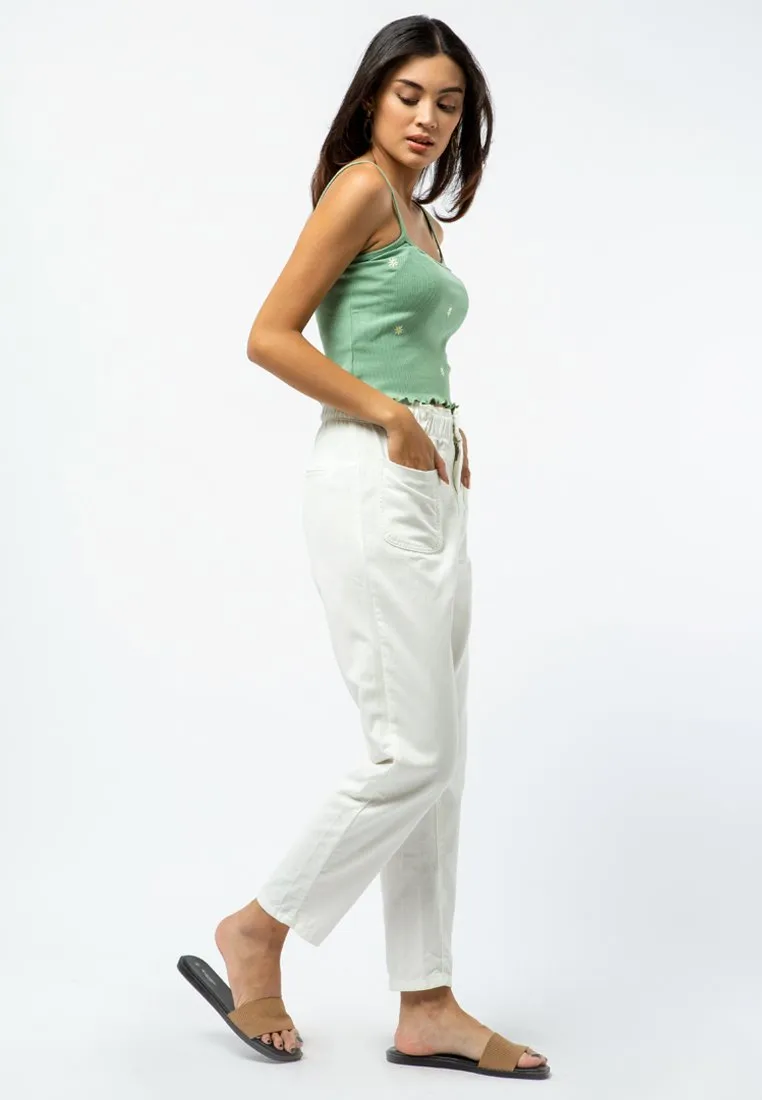Slouchy Paperbag Denim