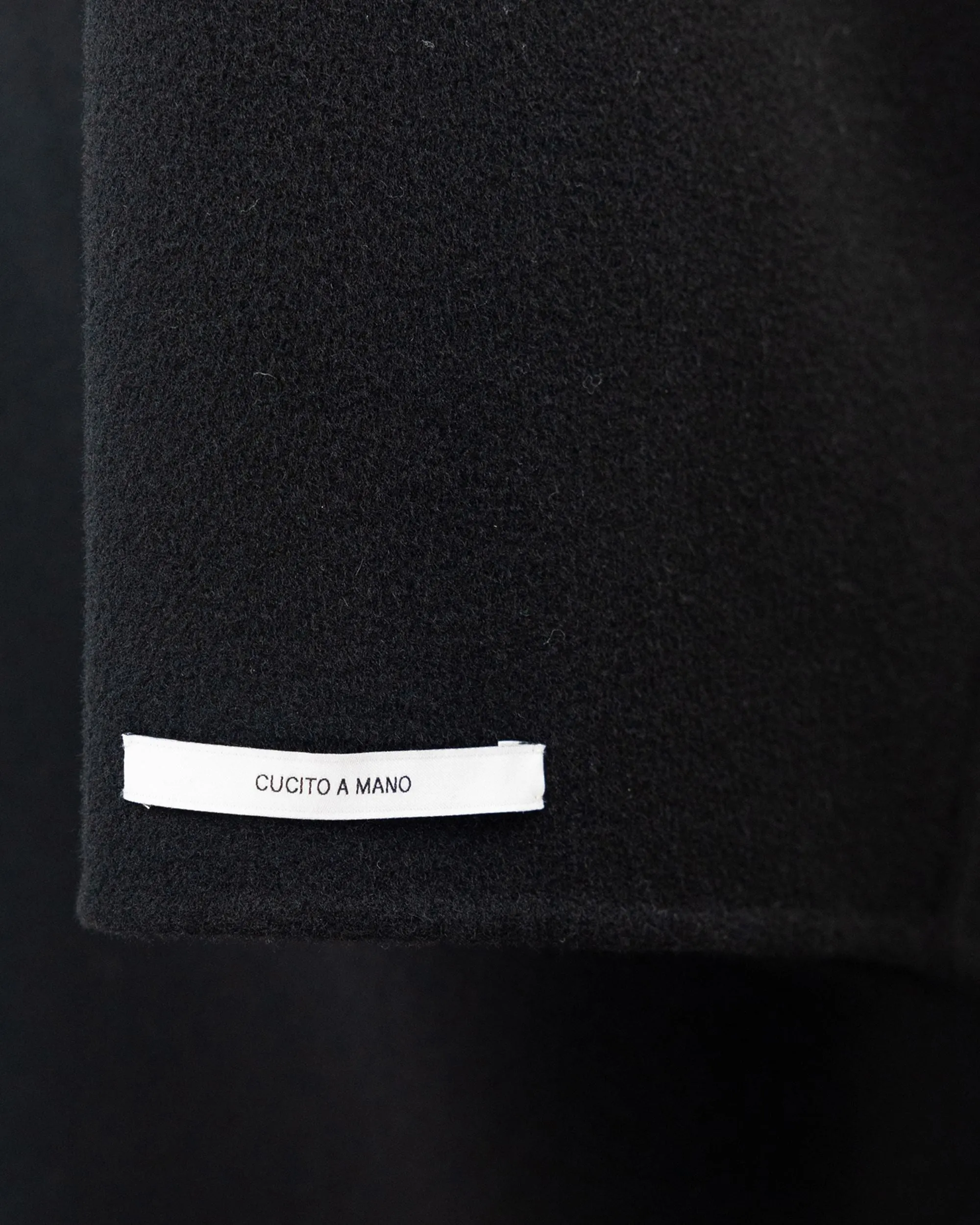 Sport Max Trench in Pura Lana Nero