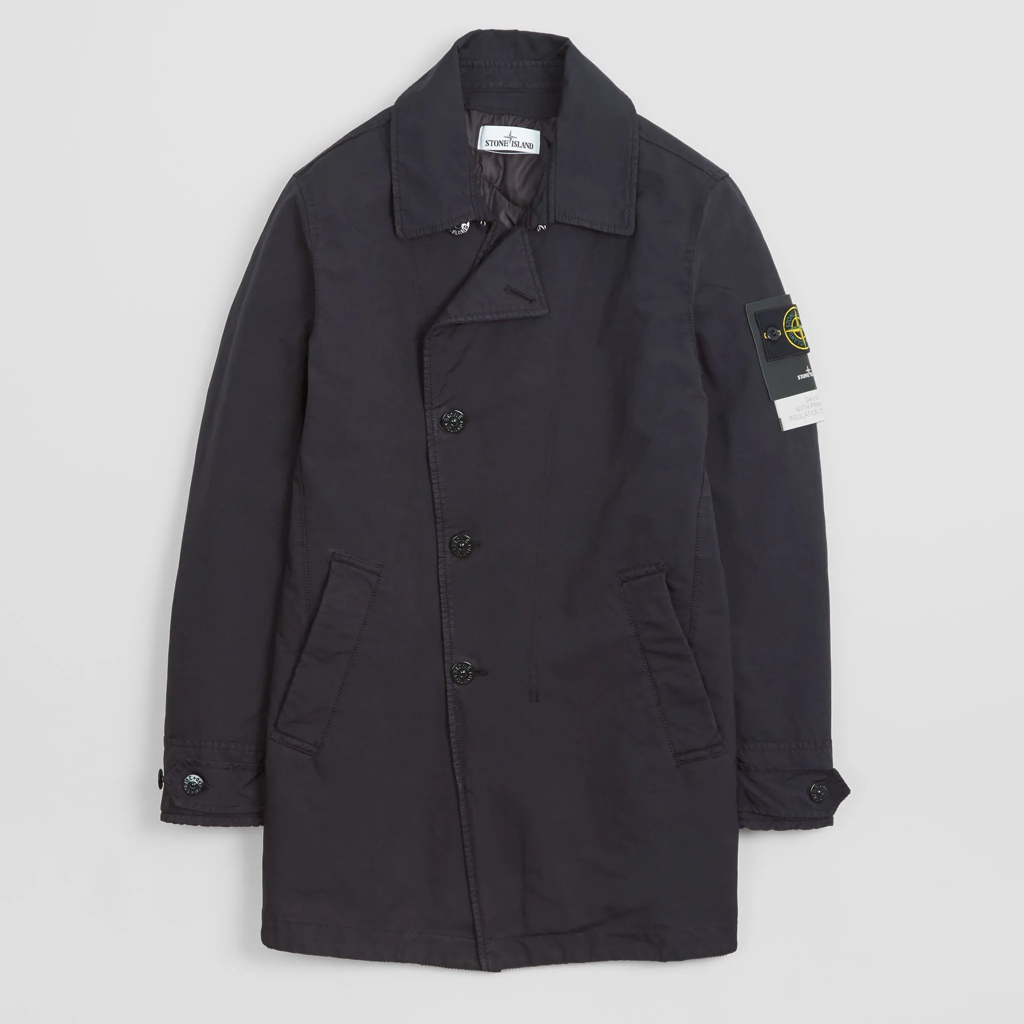 Stone Island David-TC With Primaloft Insulation Trench Coat