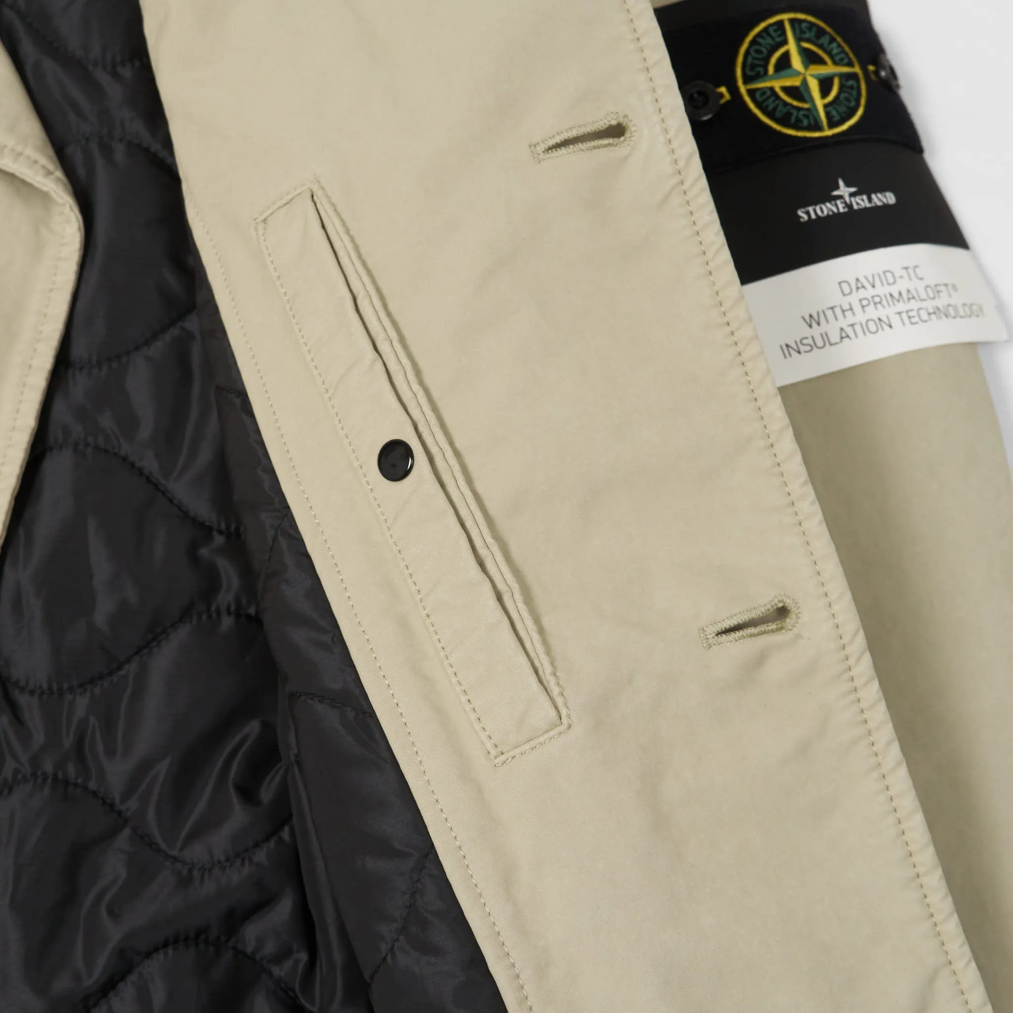 Stone Island David-TC With Primaloft Insulation Trench Coat