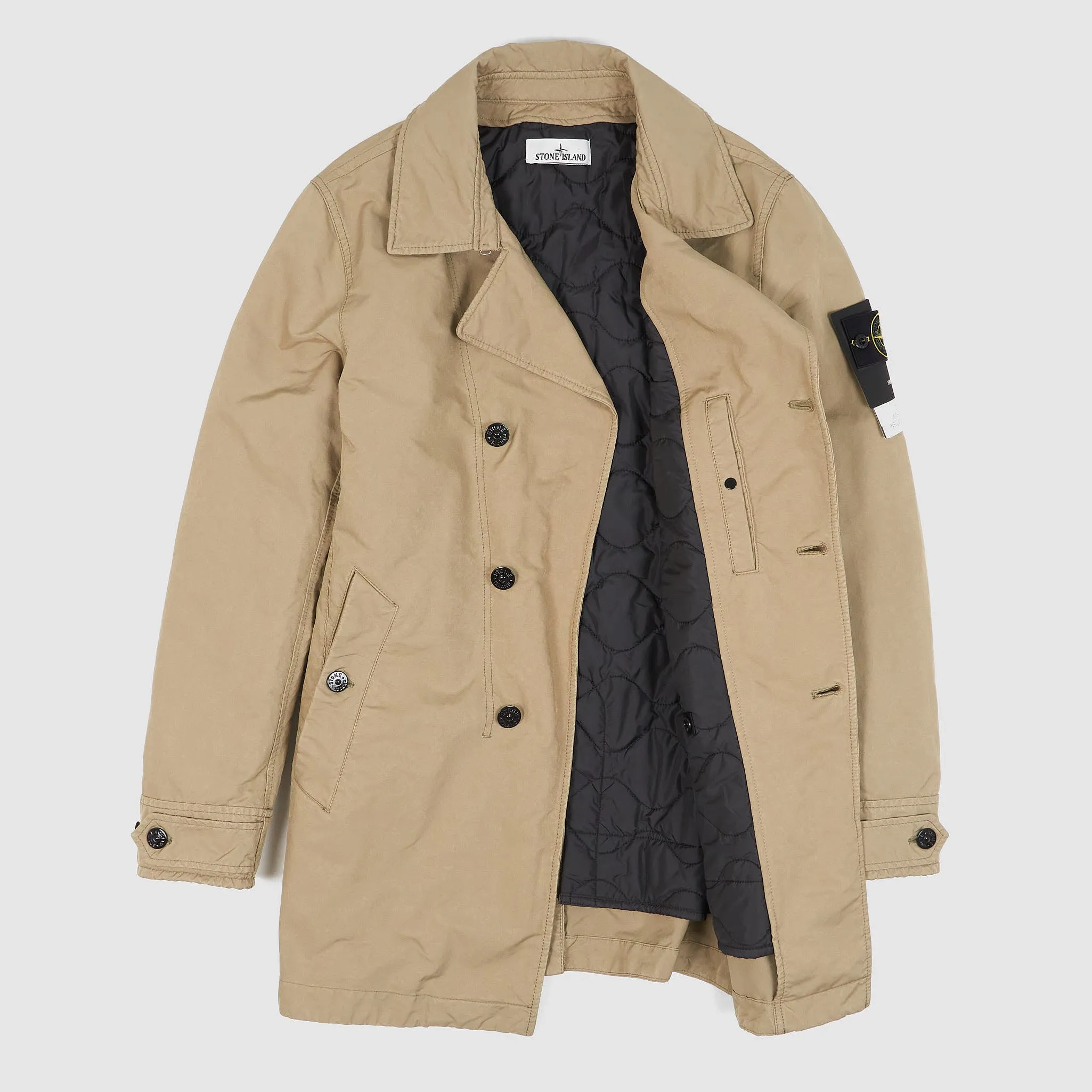 Stone Island David-TC With Primaloft Insulation Trench Coat