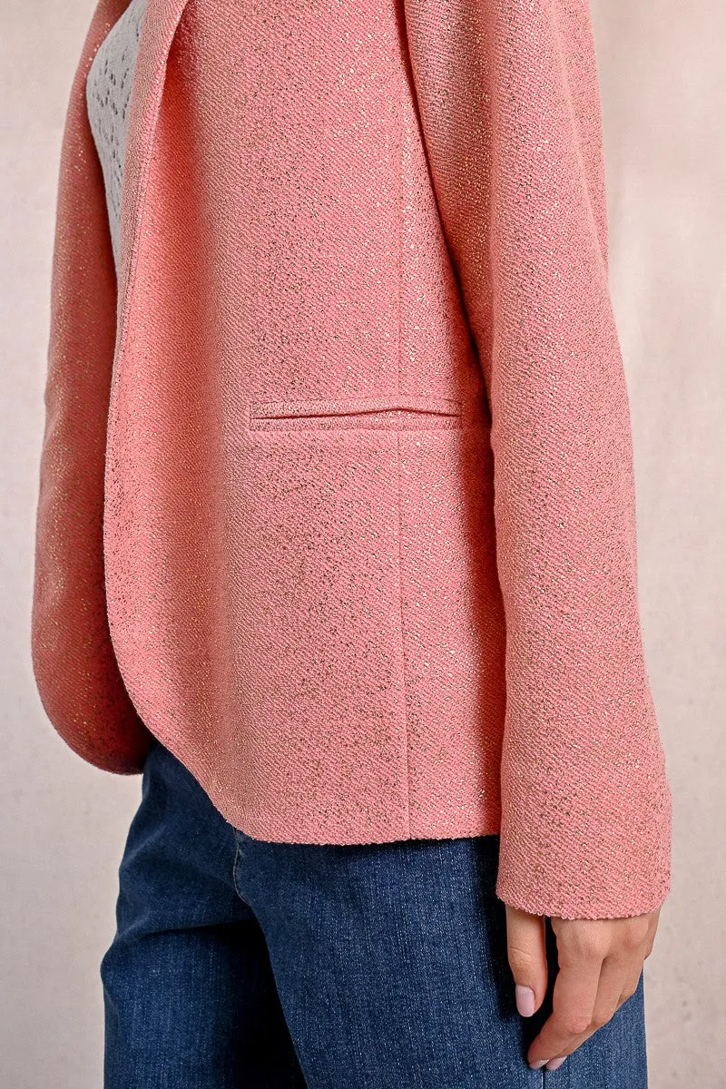 STRAIGHT BLAZER, IRIDESCENT
