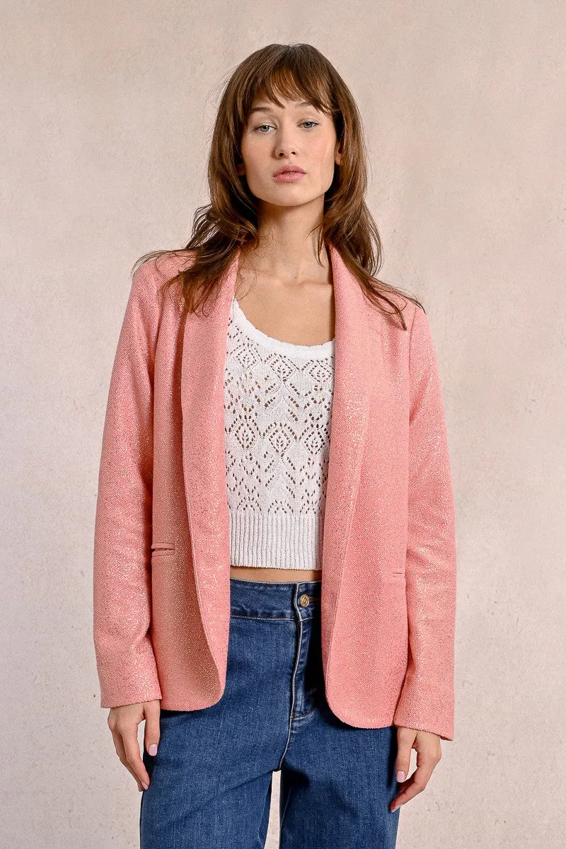 STRAIGHT BLAZER, IRIDESCENT