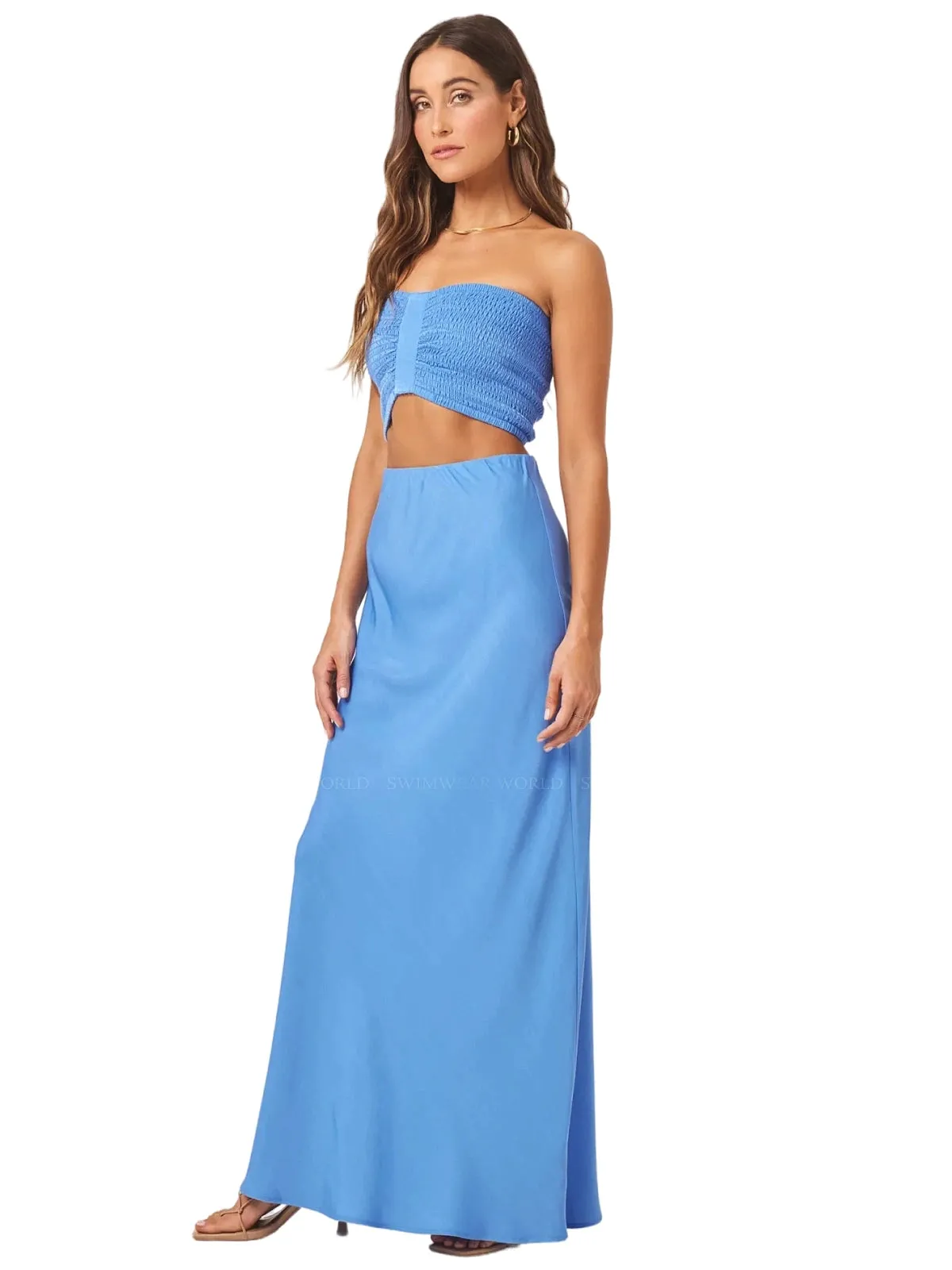 Summer Feels Tube-Sweet As Honey Skirt ::RET