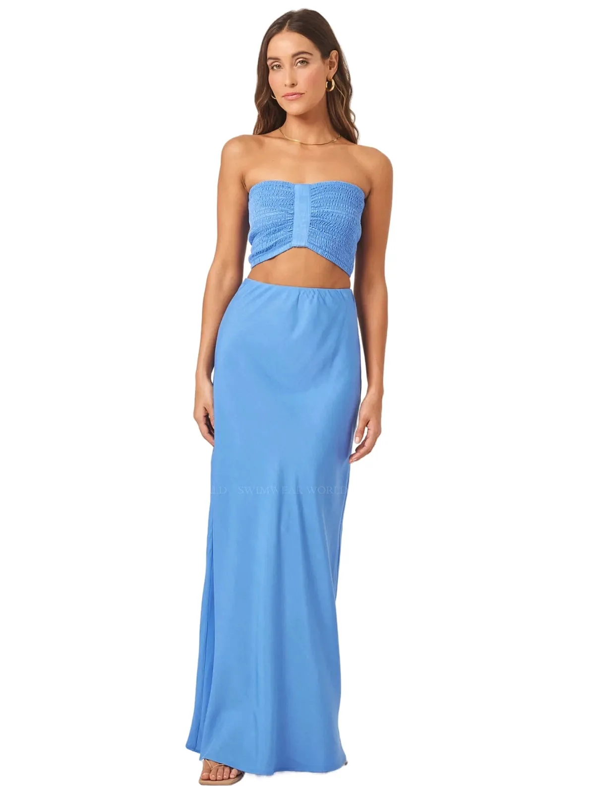 Summer Feels Tube-Sweet As Honey Skirt ::RET