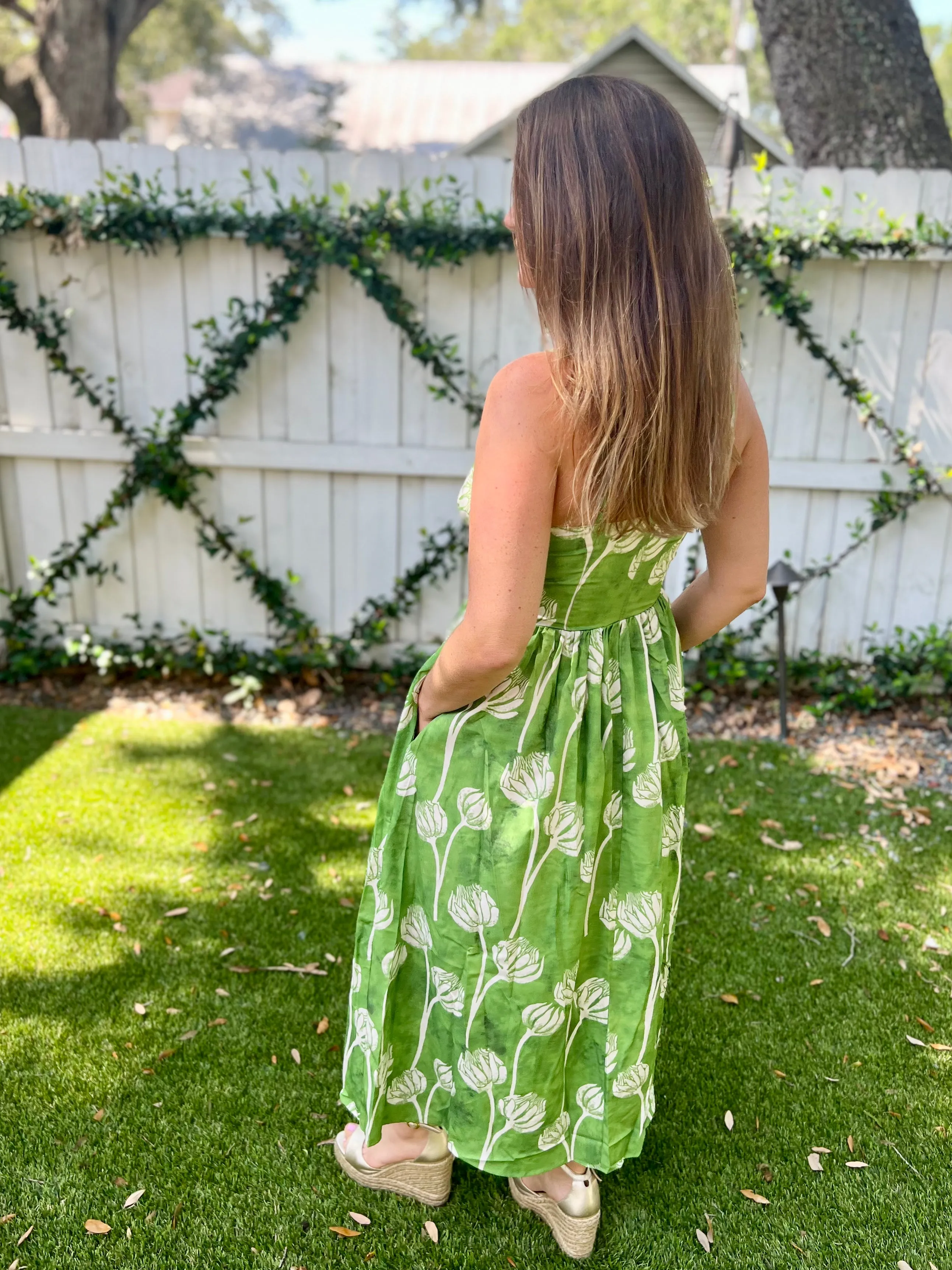 Summer Loving Floral Midi Dress