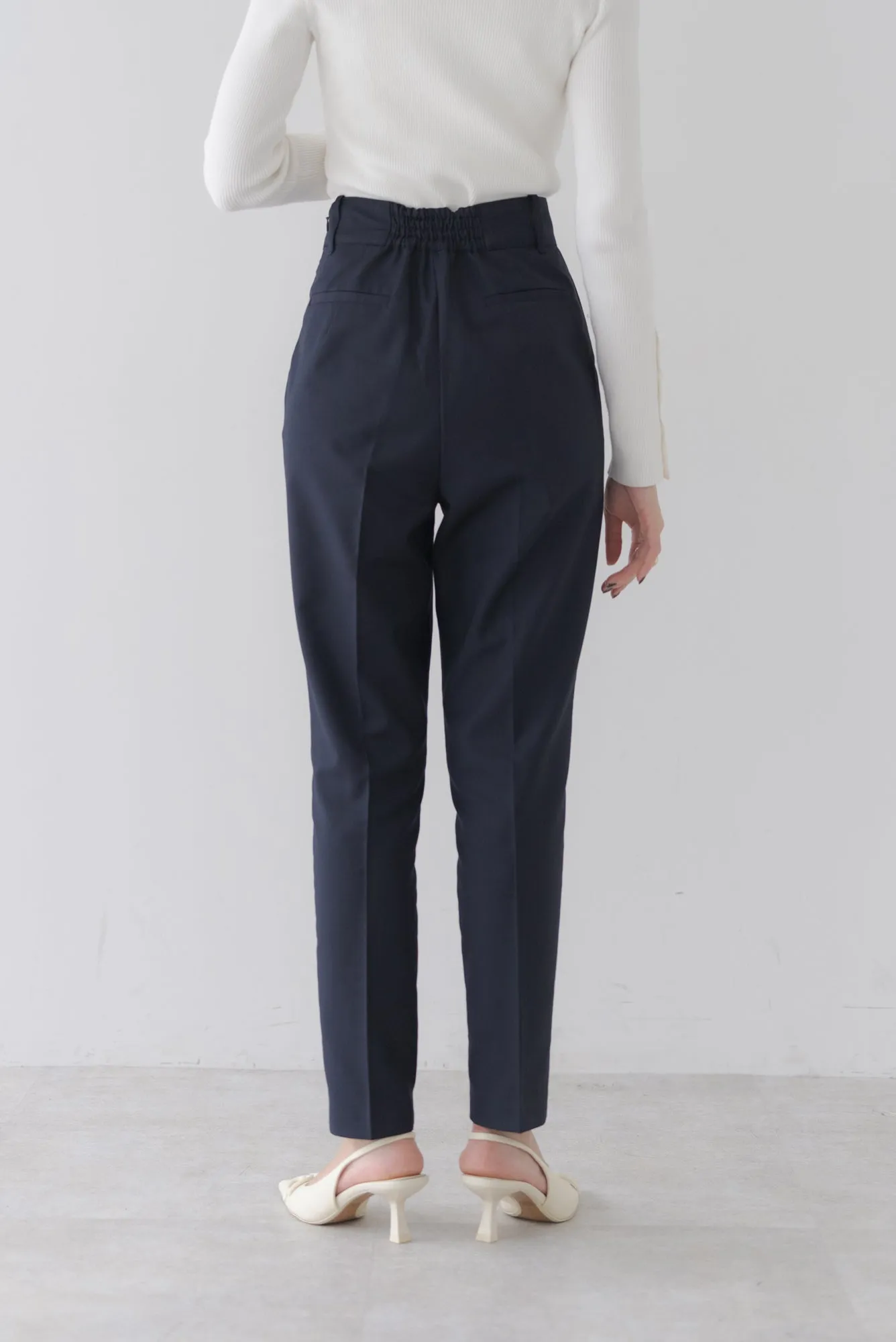 テーパードベルトパンツ｜TAPERED BELT PANTS